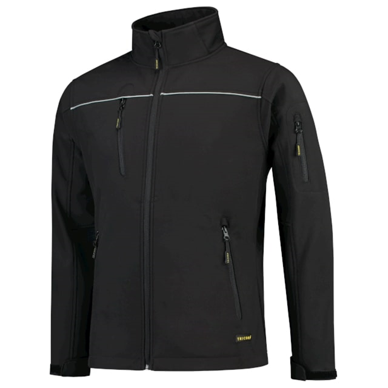 Bunda LUXURY SOFTSHELL softshellov&aacute; unisex čierna M