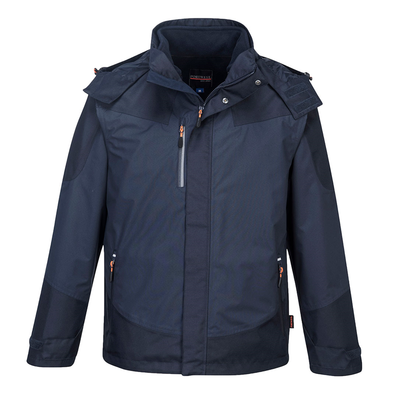 Bunda S553 PWR Rainwear Radial 3v1 tm.modr&aacute; (dark navy) M