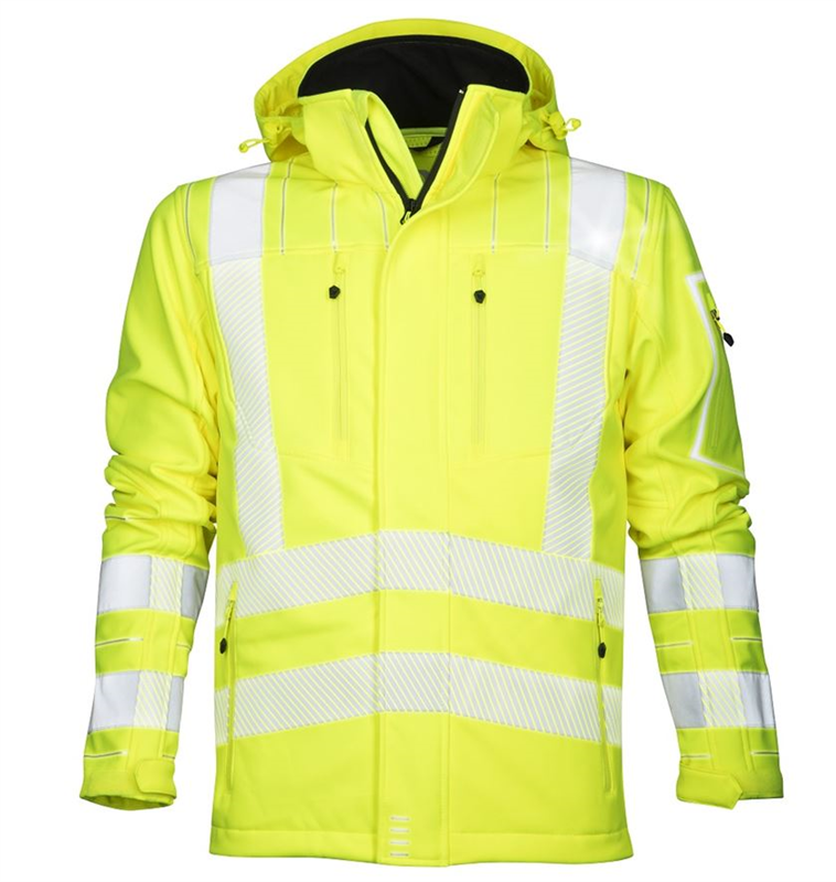 Bunda SIGNAL Hi-Vis softshellová reflexná žltá S