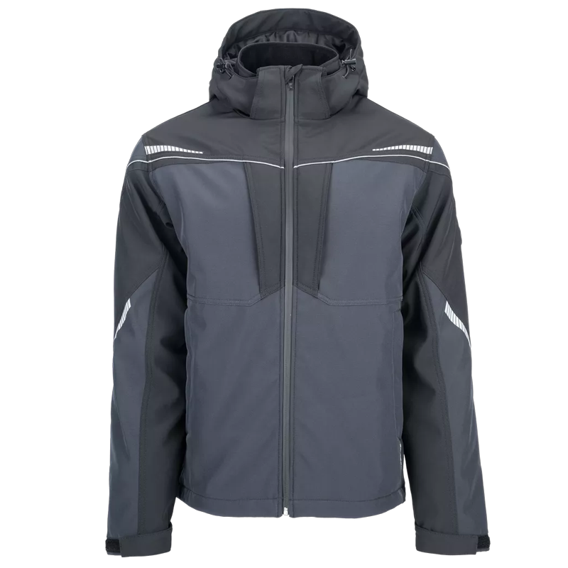 Bunda STIRLING STRETCH softshellov&aacute; zateplen&aacute; čierna XXXL