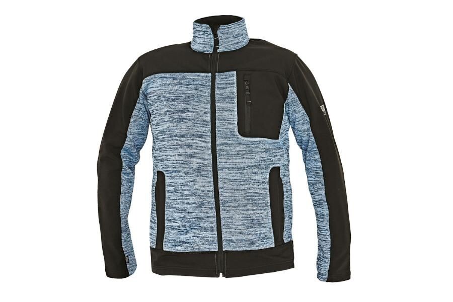 Bunda TAMBO MAN pleten&aacute; modr&aacute; XL