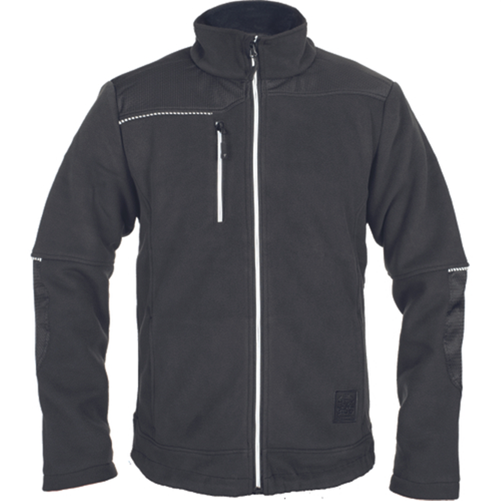 Bunda TAURUS fleecov&aacute; tm.modr&aacute; S