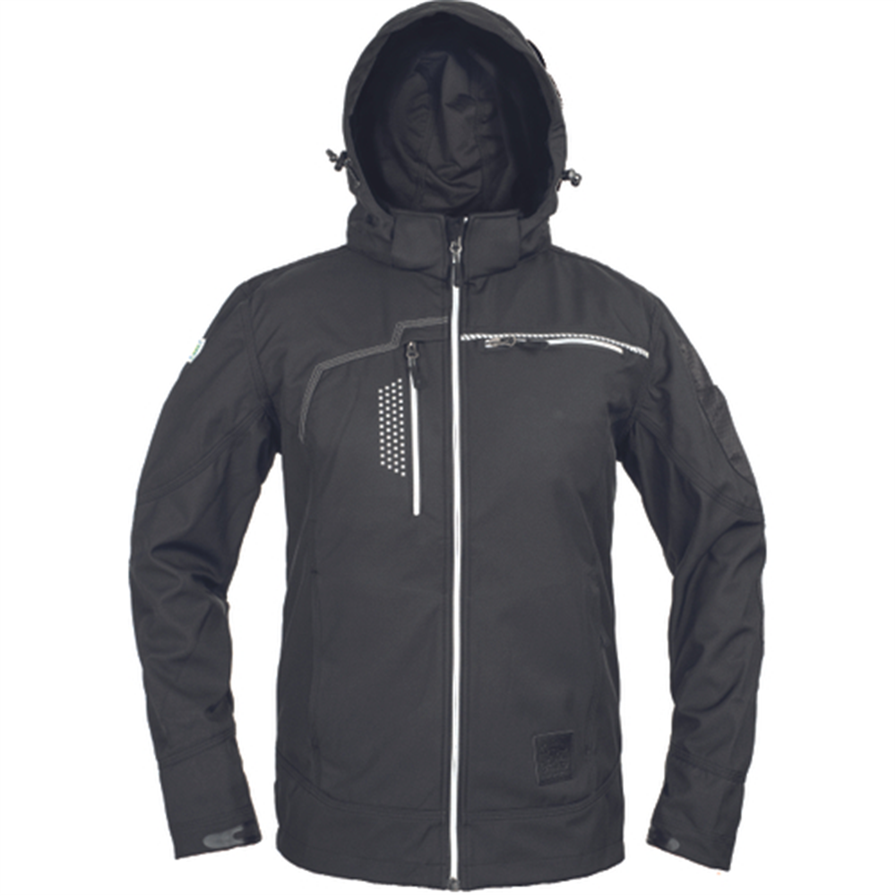 Bunda TAURUS softshellov&aacute; tm.modr&aacute; XXL