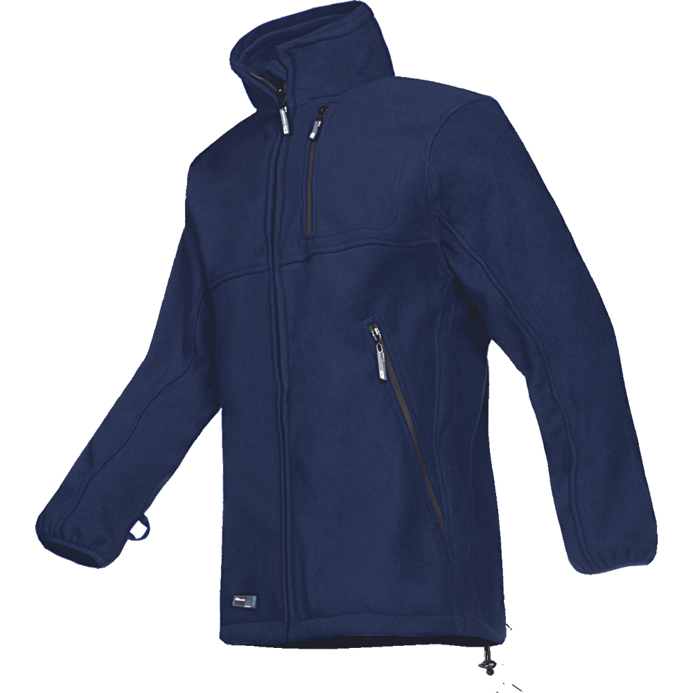 Bunda TORTOLAS fleecov&aacute; tm.modr&aacute; L