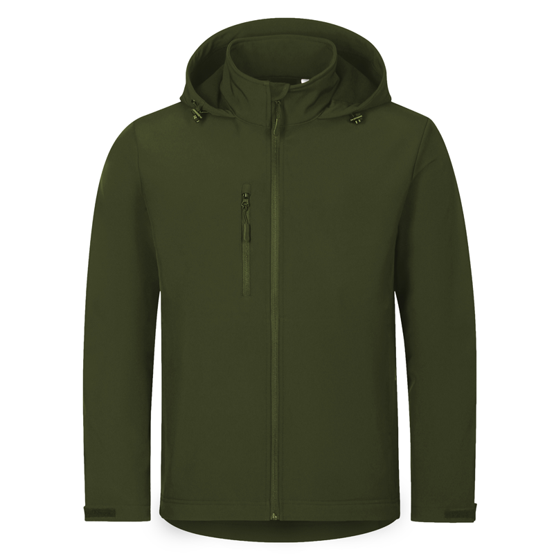 Bunda TRAIL softshellov&aacute; p&aacute;nska zelen&aacute; military 3XL