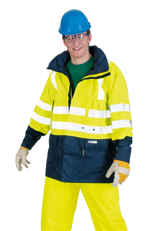 Bunda WINSELER 3073 reflexn&aacute; žlt&aacute; XXL