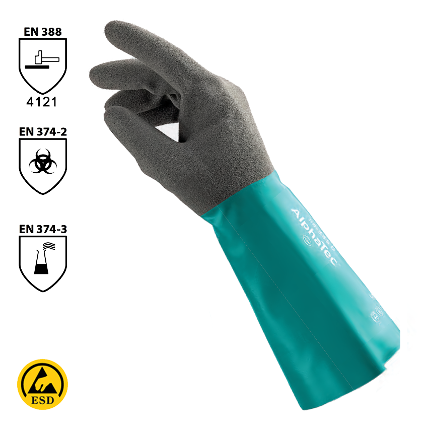 Chemické rukavice ALPHATEC 58-535 (356 mm) Ansell