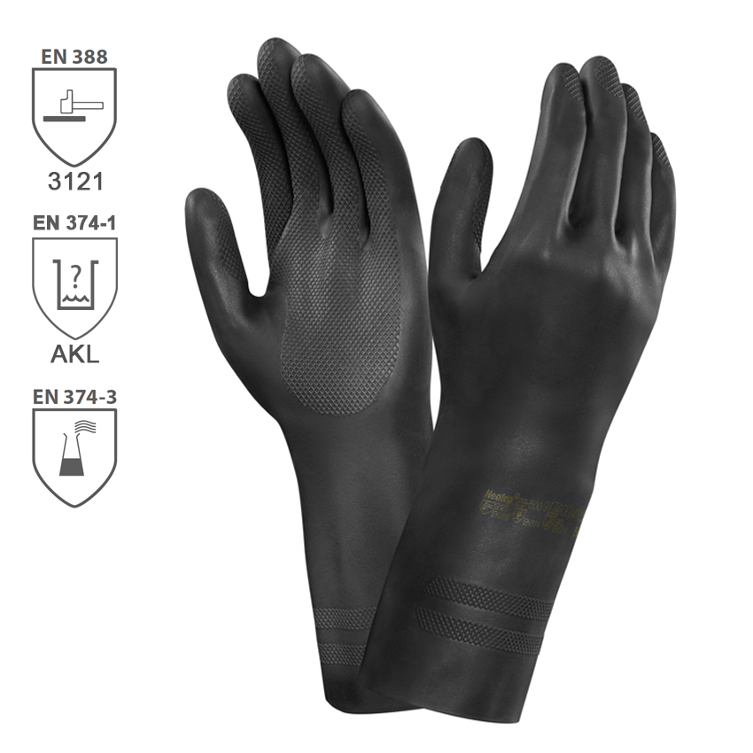 Chemické rukavice NEOTOP 29-500 (Ansell) neoprénové