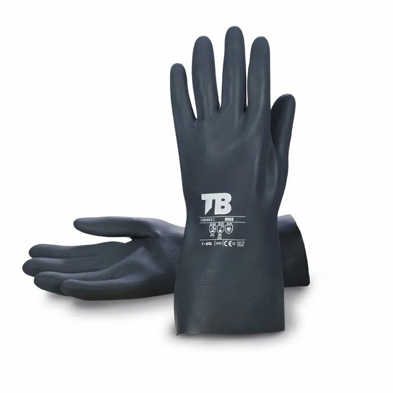 Chemické rukavice TB 9003 máčané v neopréne