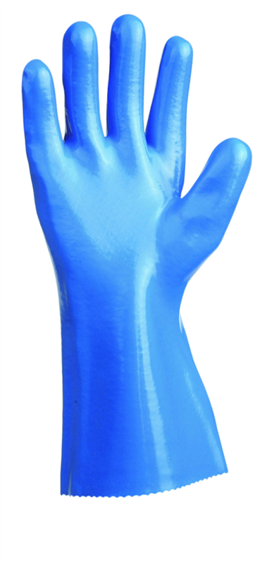 Chemické rukavice UNIVERSAL 27cm PVC 