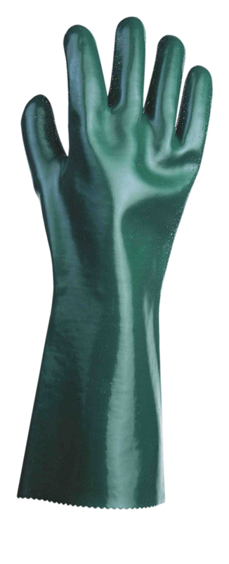 Rukavice UNIVERSAL 35cm zelená č.7