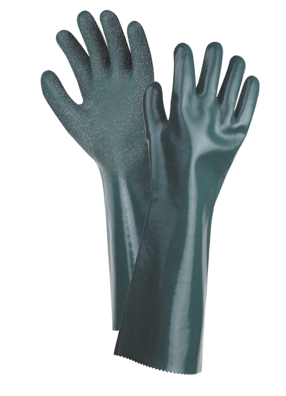 Chemické rukavice UNIVERSAL AS 45cm PVC 