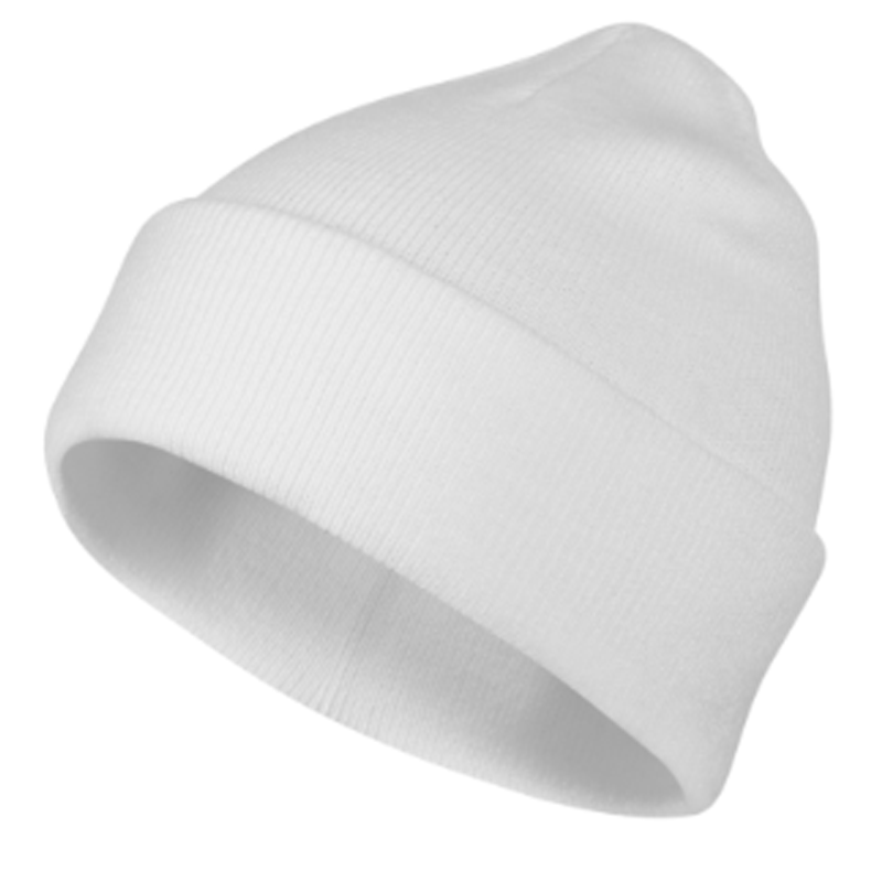 Čiapka Beanie unisex biela uni