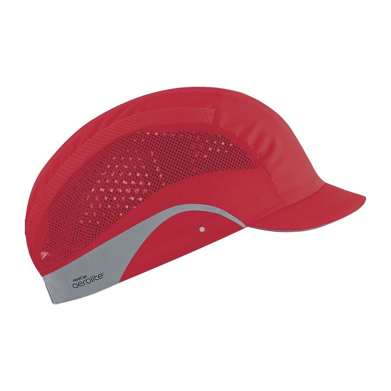 Čiapka HARDCAP AEROLITE &scaron;ilt 2,5 cm červen&aacute;
