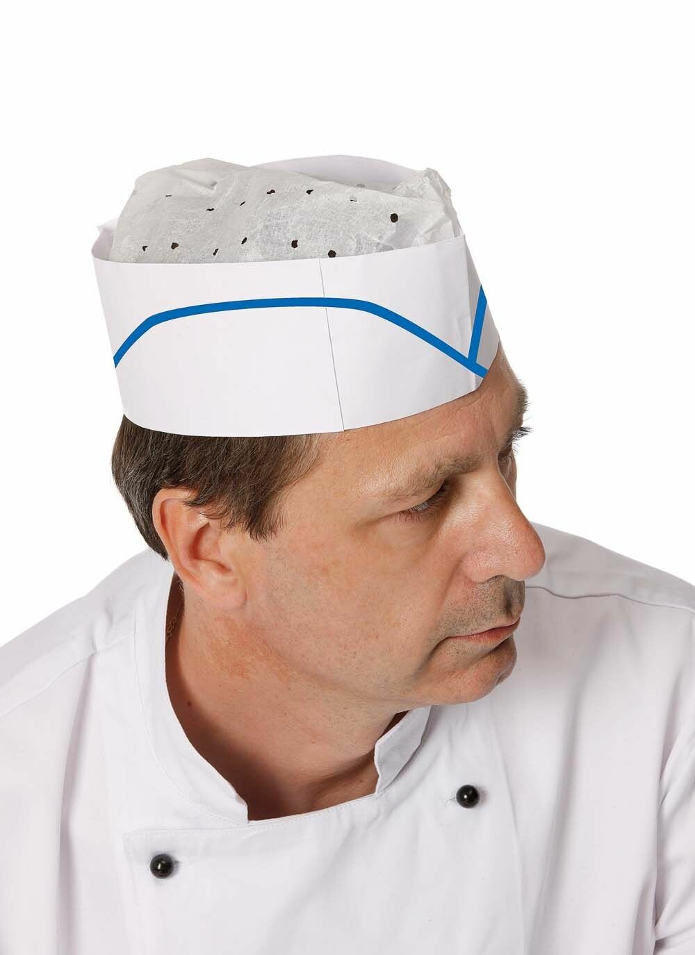 Čiapka HAT kuchárska (papierová lodička)