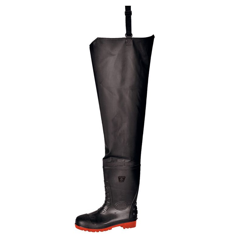 Čižmy FW71 SAFETY WAIST S5 čierne č.39
