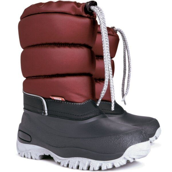 Čižmy LUCKY C zateplen&eacute; bordov&eacute; č.29-30