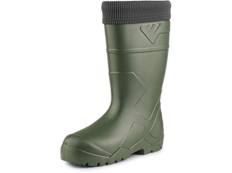 Čižmy PLUTO zateplen&eacute; zelen&aacute; č.47