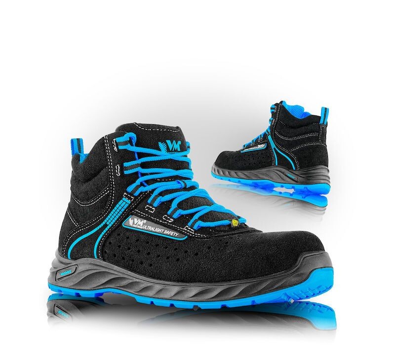 Členkov&aacute; bezpečnostn&aacute; obuv QUEBEC S1P ESD SRC (nekovov&aacute;)