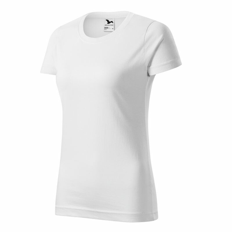 Dámske tričko BASIC (Nr. 134) - biele