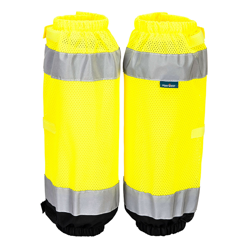 Gamaše HV389 Hi-Vis reflexná žlto-čierna 