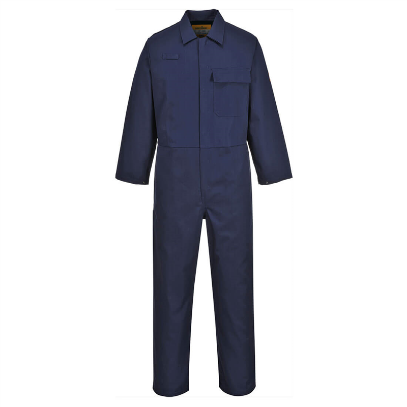 Kombin&eacute;za C030 SAFE-WELDER nehorľav&aacute; tm.modr&aacute; XS