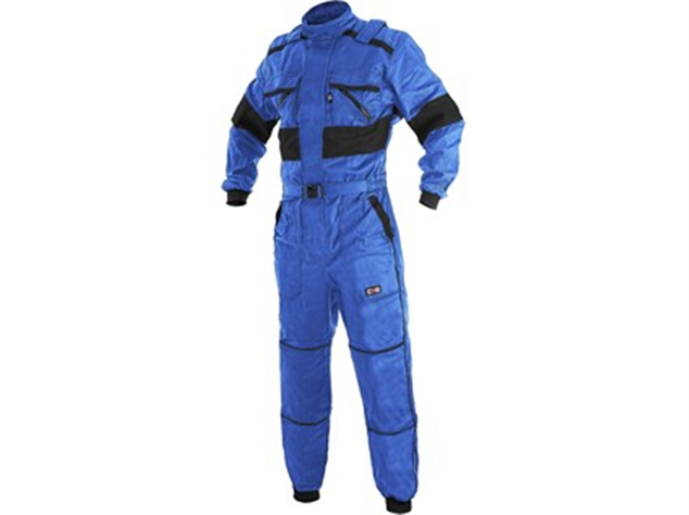 Kombin&eacute;za CXS LUXY ALASKA zateplen&aacute; modro-čierna č.60-62