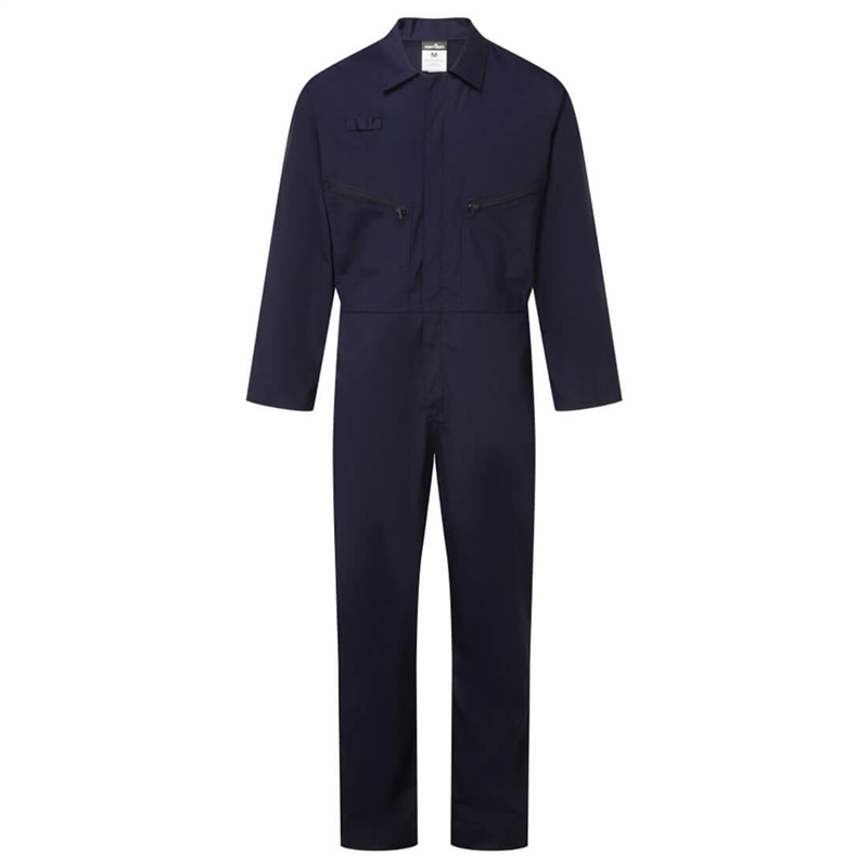 Kombin&eacute;za ES813 Essential na zips tm.modr&aacute; 5XL