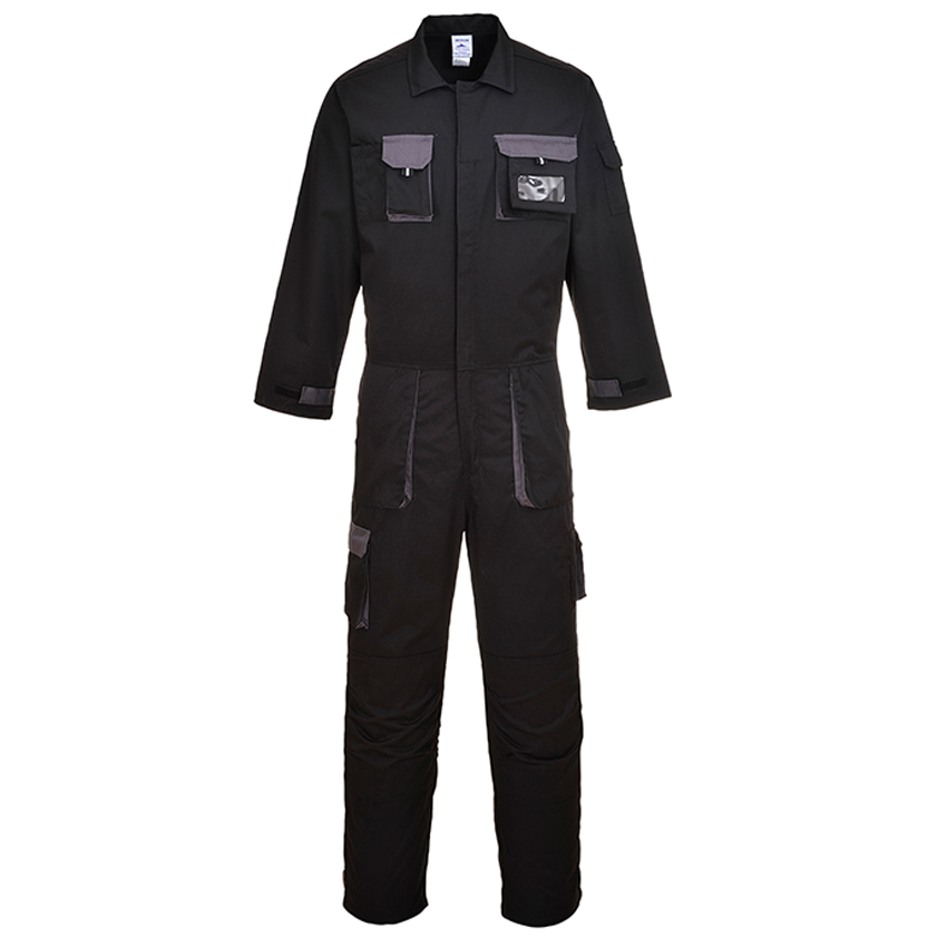 Kombin&eacute;za TX15 TEXO CONTRAST čierna XXL