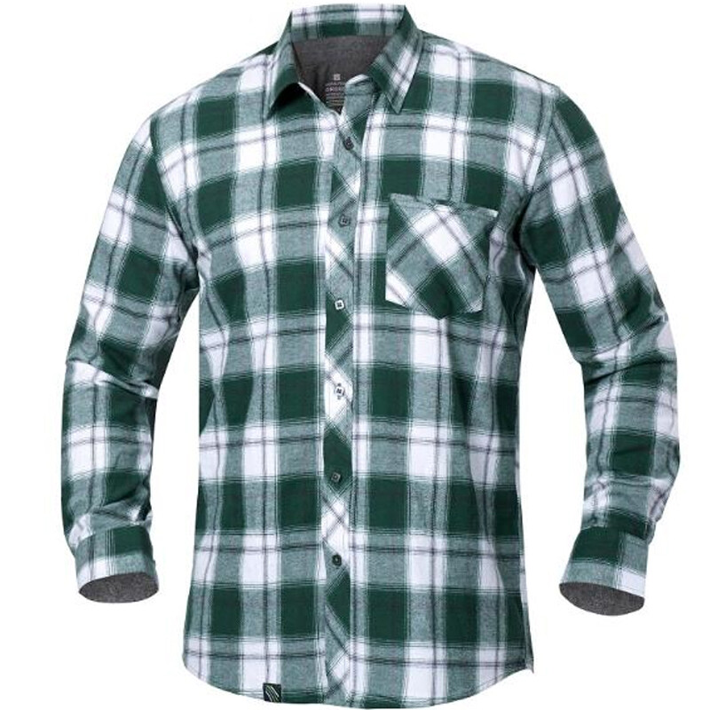 Ko&scaron;eľa ARDON OPTIFLANNEL flanelov&aacute; zelen&aacute; 4XL