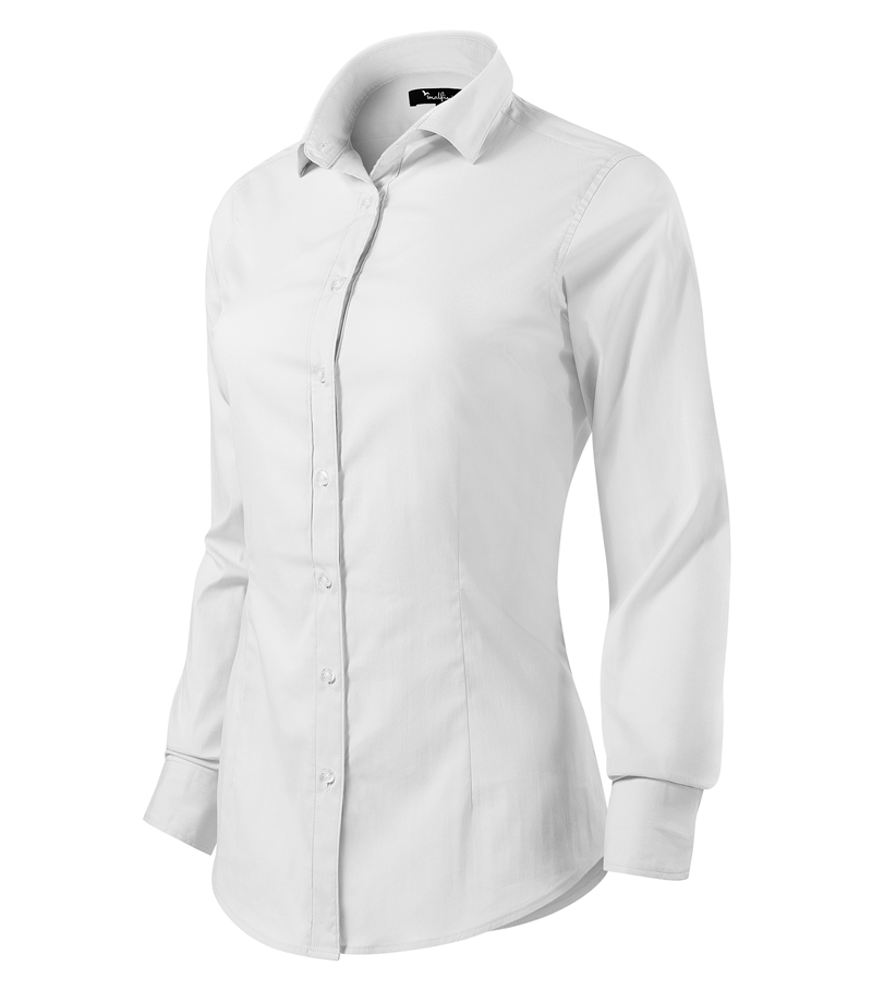 Košeľa Malfini DYNAMIC 105g dlhý rukáv dámska biela XL
