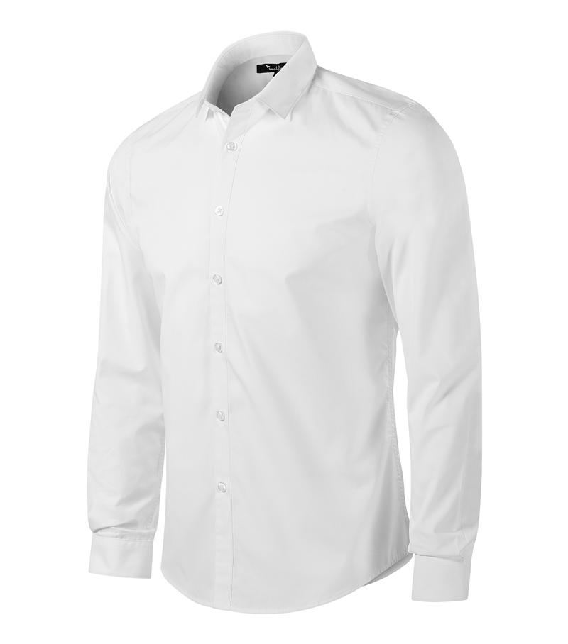 Košeľa Malfini DYNAMIC 105g dlhý rukáv pánska biela XL
