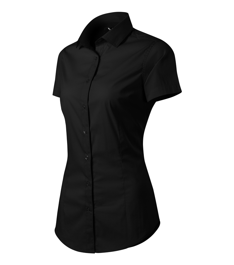 Košeľa Malfini FLASH 105g krátky rukáv dámska čierna L
