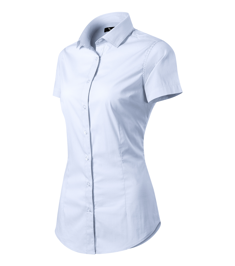 Košeľa Malfini FLASH 105g krátky rukáv dámska light blue XL