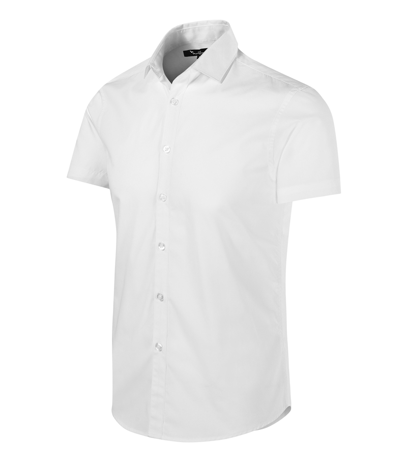Košeľa Malfini FLASH 105g krátky rukáv pánska biela M