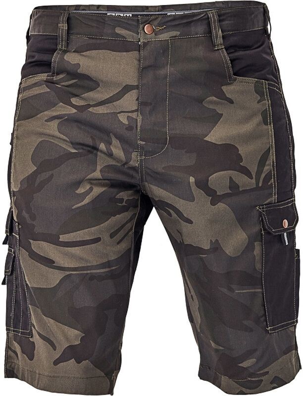 Kraťasy CRAMBE camouflage hned&aacute; XL