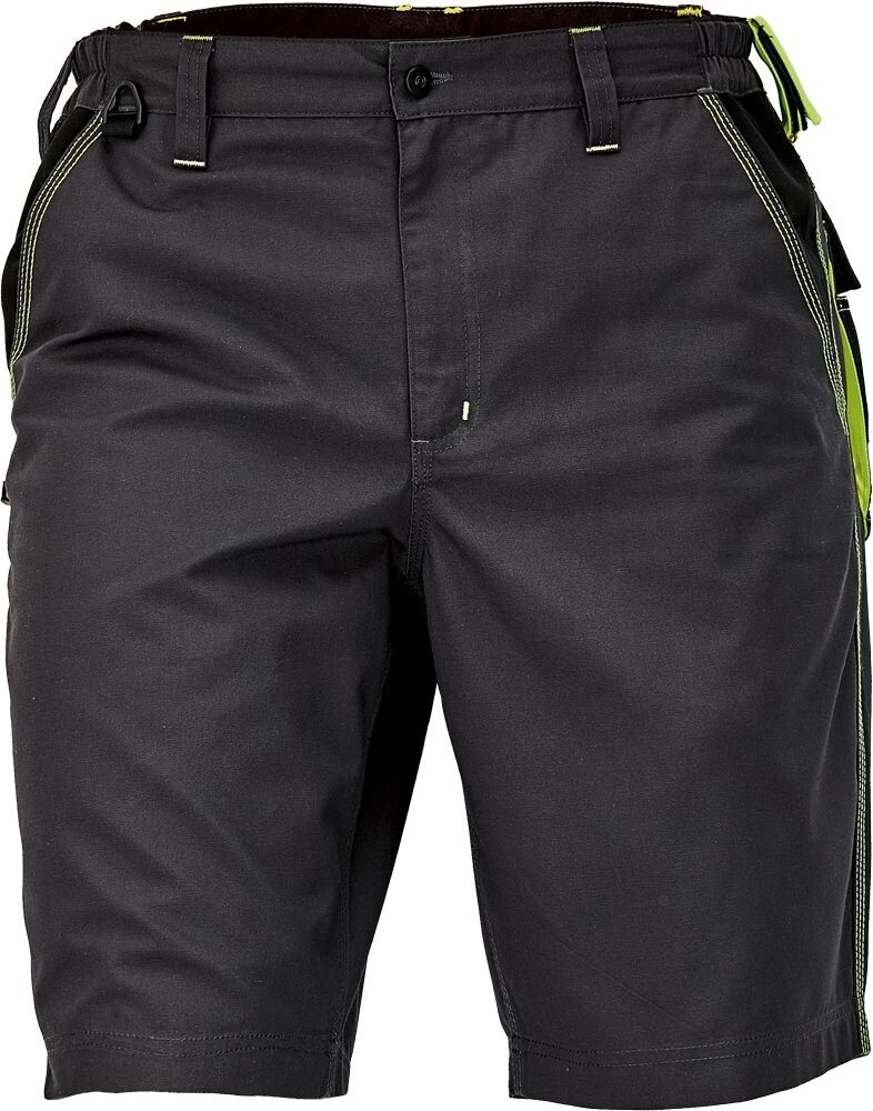 Kraťasy KNOXFIELD antracit-žlt&aacute; č.56