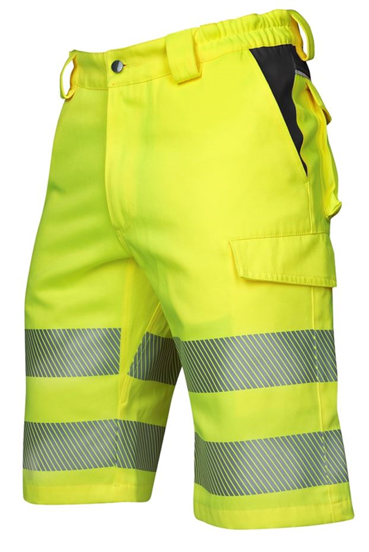 Kraťasy SIGNAL Hi-Vis reflexn&aacute; žlto-čierna č.50