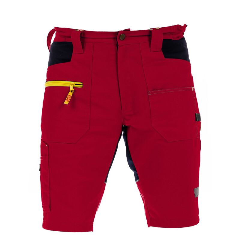 Kraťasy ZIGO STRETCH červeno-tm.modr&eacute; S (42-44)