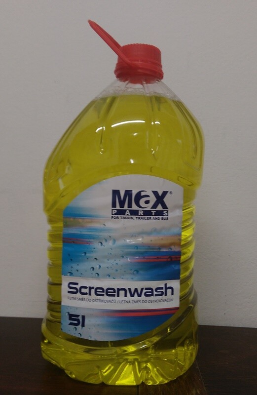 Kvapalina do ostrekovačov MAX parts letná 5L Kvapalina do ostrekovačov MAX parts letná 5L