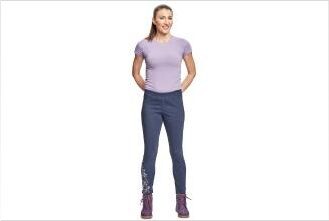 Leg&iacute;ny YOWIE NEW tmavomodr&aacute;-fialov&aacute; XL