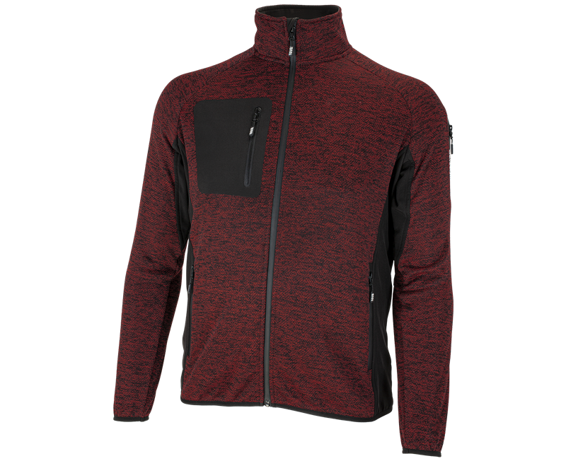 Mikina ALTOS SWEATSHIRT RED červen&aacute; XS (40-42)
