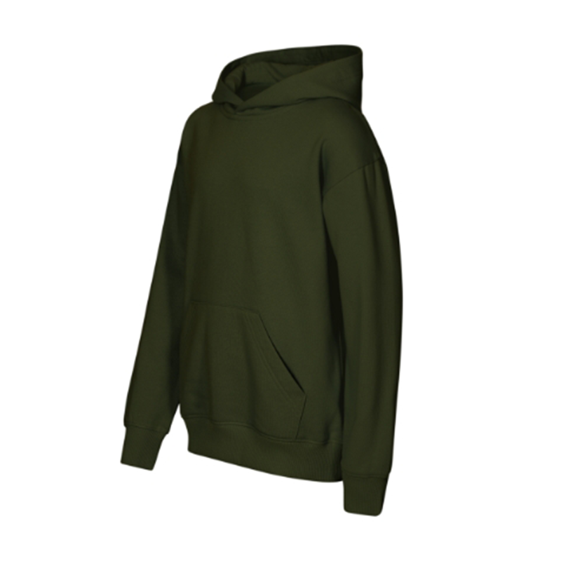 Mikina CHILL detsk&aacute; military 134 cm/8 rokov