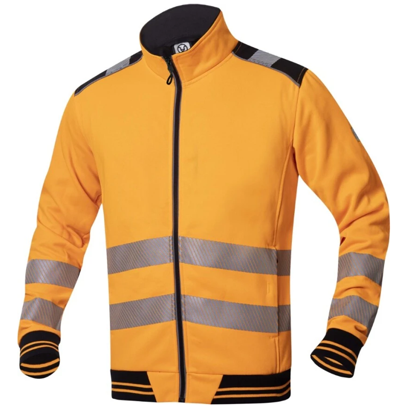 Mikina SIGNAL Hi-Vis reflexn&aacute; oranžovo-čierna M