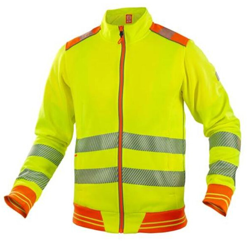 Mikina SIGNAL Hi-Vis reflexn&aacute; žlto-oranžov&aacute; XXXL