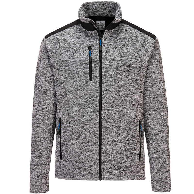 Mikina T830 KX3 PERFORMANCE fleecov&aacute; siv&aacute; (platinum) M