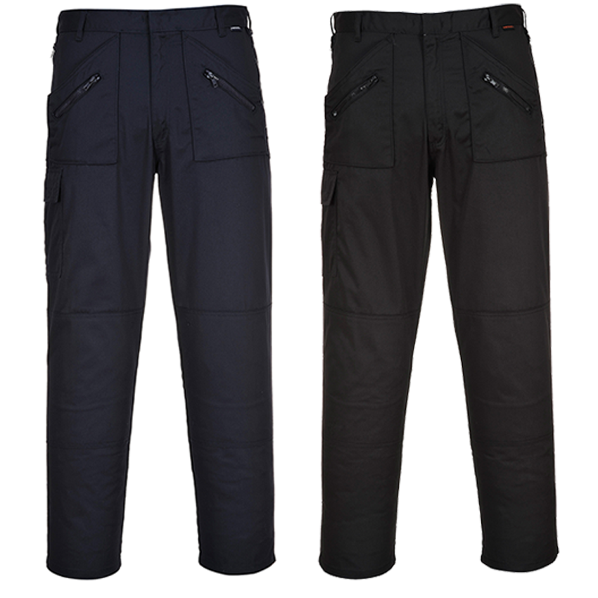 Montérkové nohavice S887 ACTION do pása skrátené (170 cm)