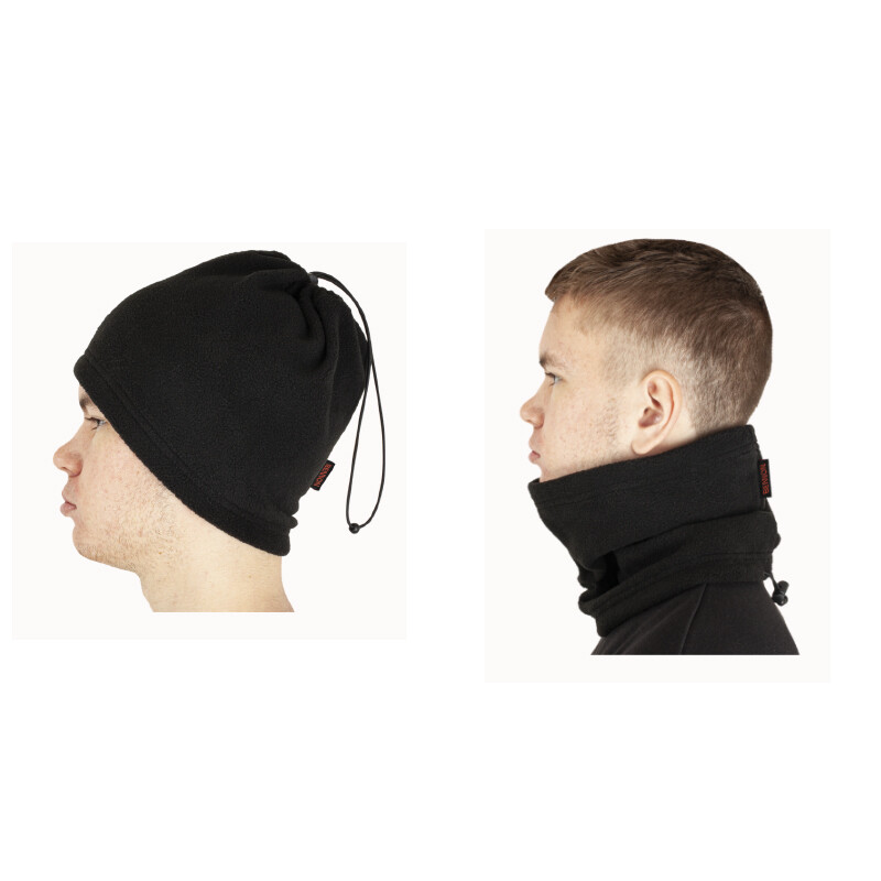 N&aacute;krčn&iacute;k POLAROS NECKWARMER BLACK čierna uni