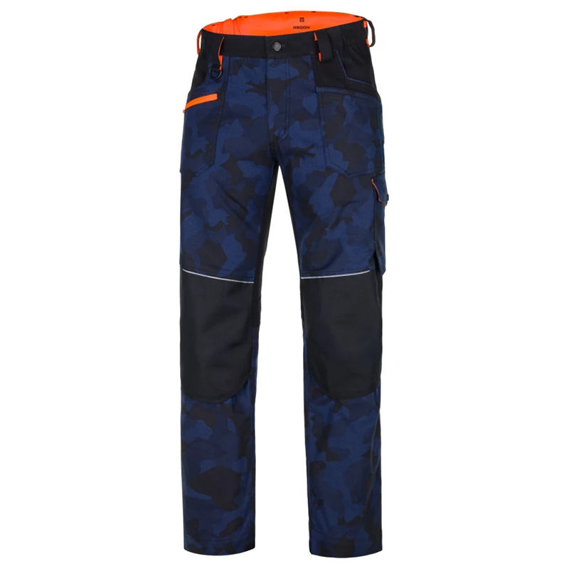 Nohavice ARDON CREATRON CAMO modr&aacute; č.56