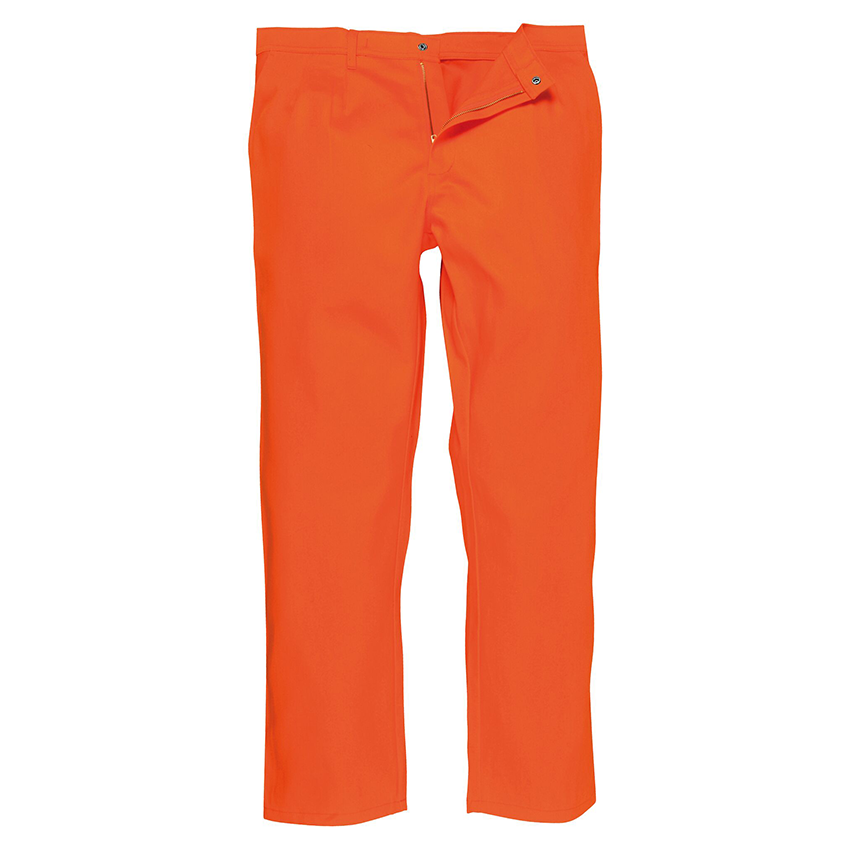 Nohavice BZ30 do pása 100%BA 330g/m2 nehorľavé oranžová XXL